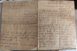 Letter to his wife - 1915
